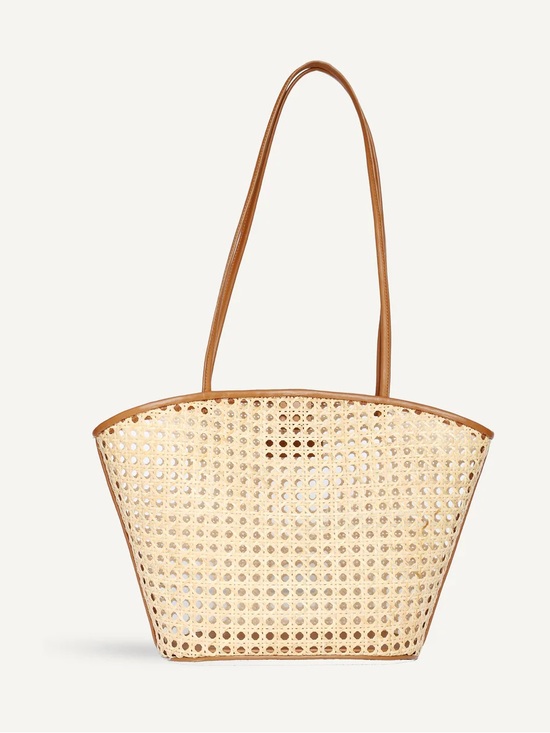 Bembien Handbags - Bembien Mira Bag Large - Rattan in Copper